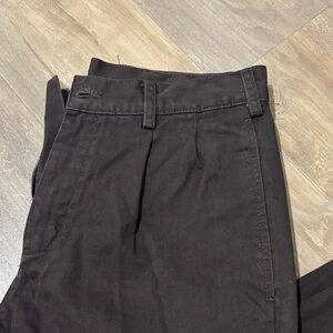 Zara Men's Dark Brown Wide Pants